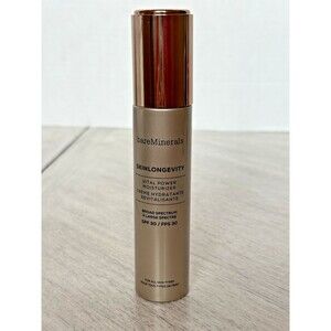 bareMinerals Skinlongevity Moisturizer SPF30 1.7oz 50mL Vital Power New